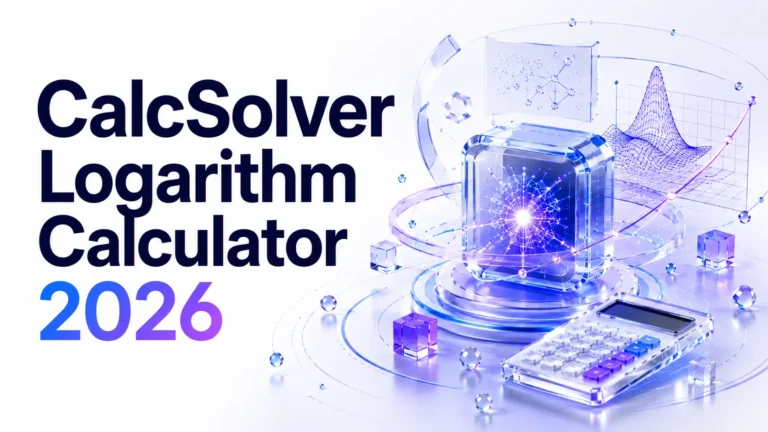 CalcSolver Logarithm Calculator 2026 